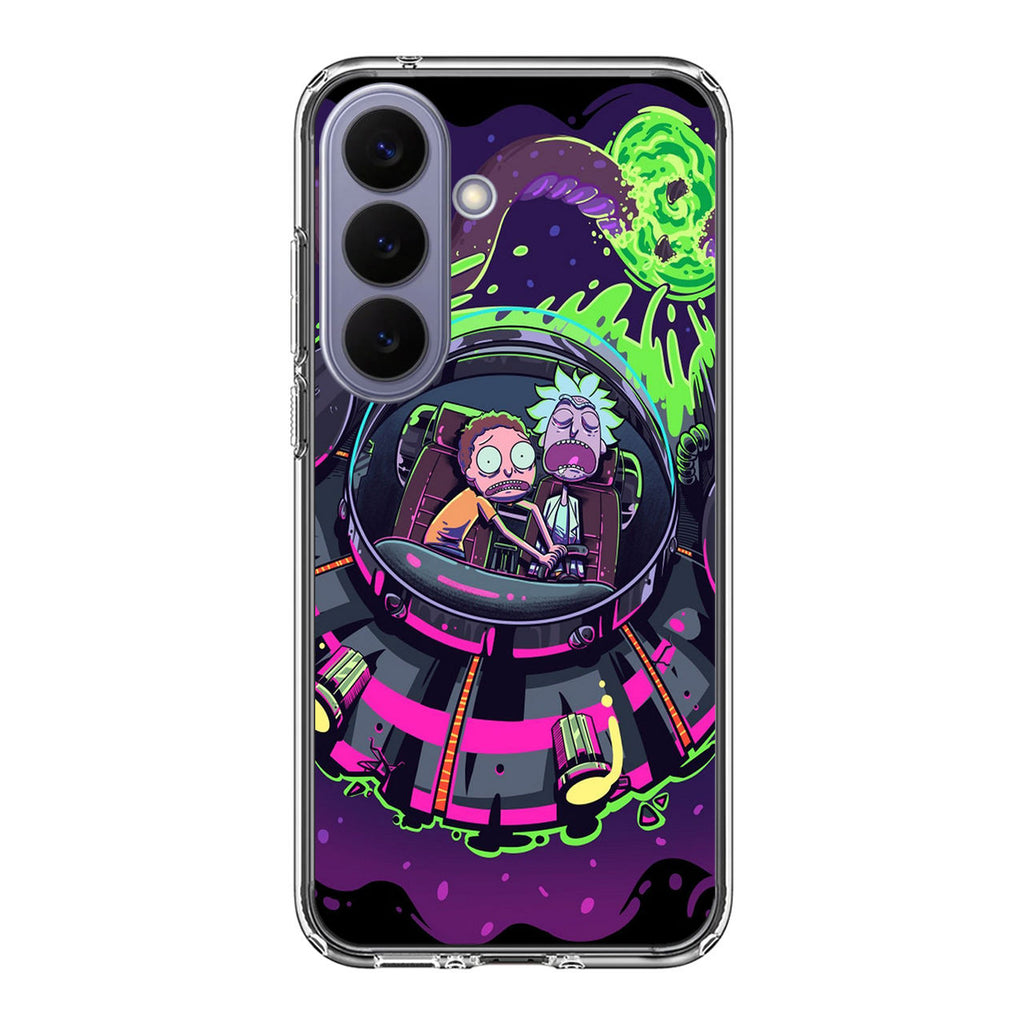 Rick And Morty Spaceship Samsung Galaxy S26 / S26 Plus Case