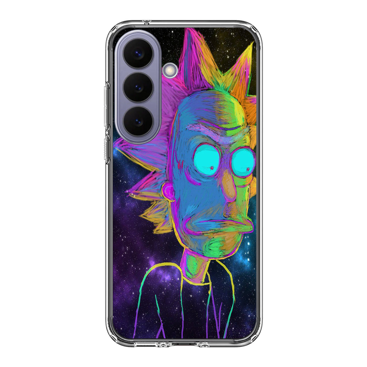 Rick Colorful Crayon Space Samsung Galaxy S26 / S26 Plus Case