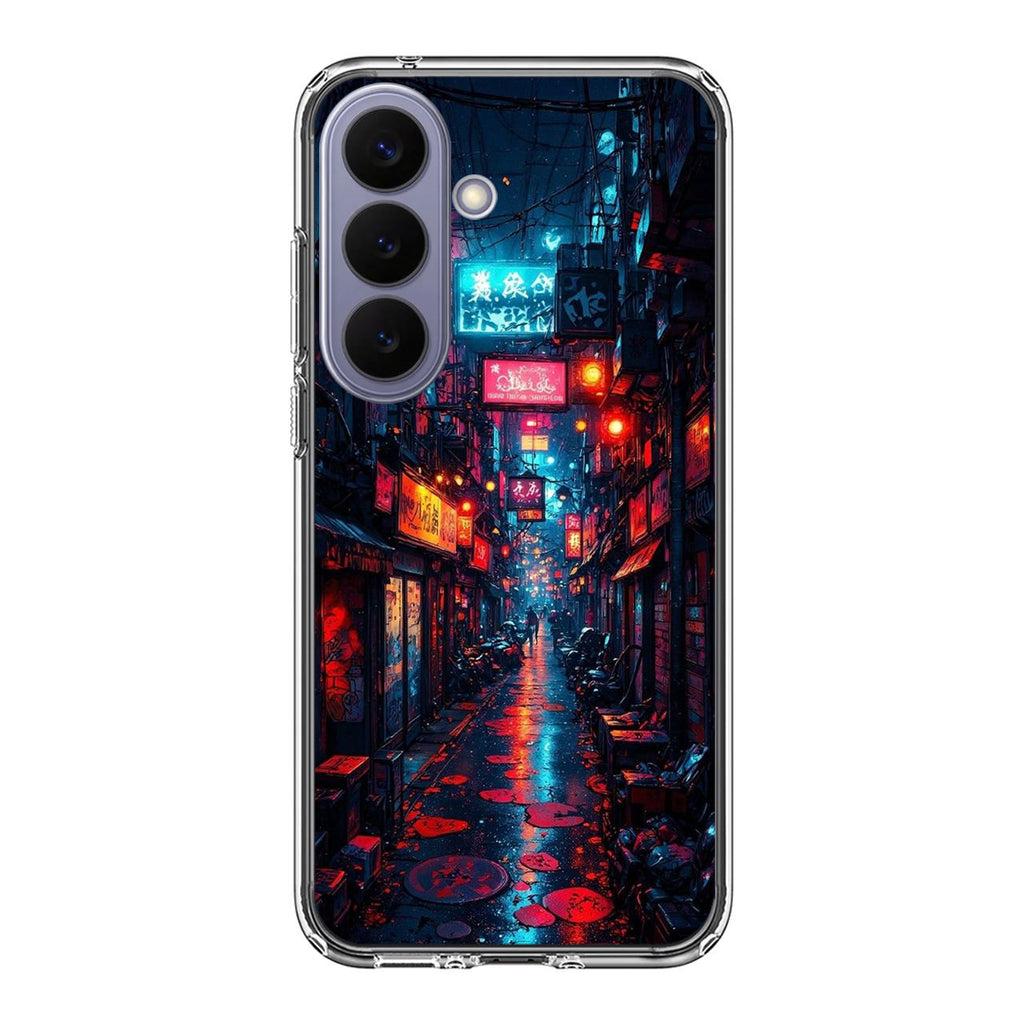 Neon Veins Of The Cyber City Samsung Galaxy S26 / S26 Plus Case