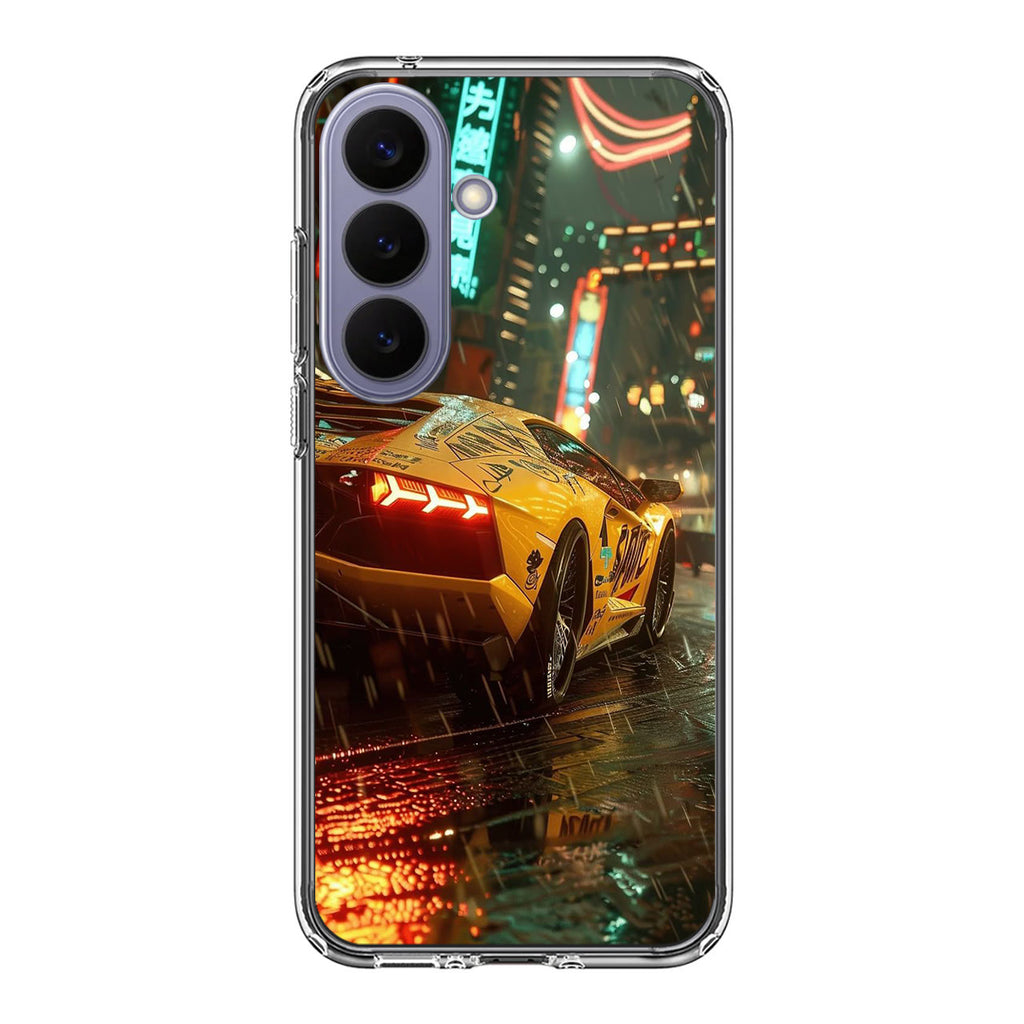Night Drift Thunder Neon Streets Samsung Galaxy S26 / S26 Plus Case