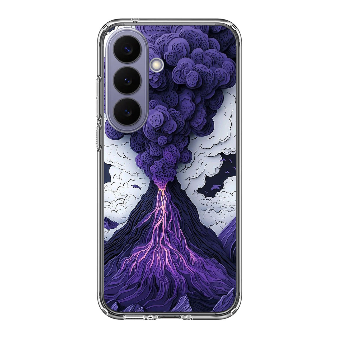 Violet Fury The Awakening Volcano Samsung Galaxy S26 / S26 Plus Case