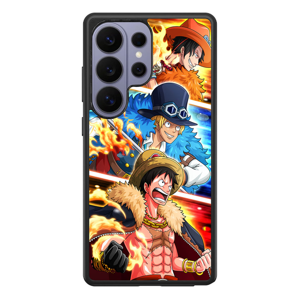 Ace Sabo Luffy Samsung Galaxy S26 Ultra Case