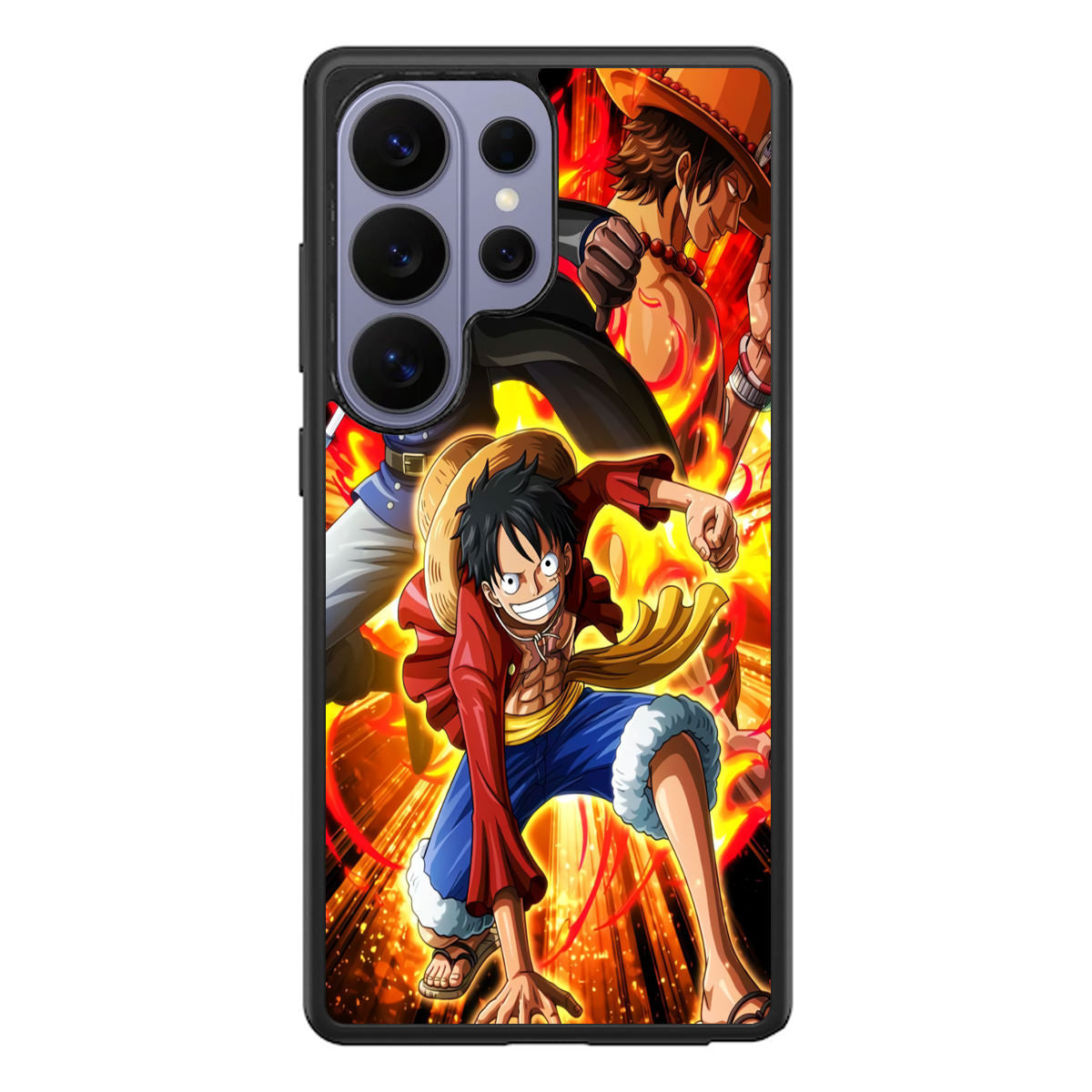 Ace Sabo Luffy Brotherhood Samsung Galaxy S26 Ultra Case