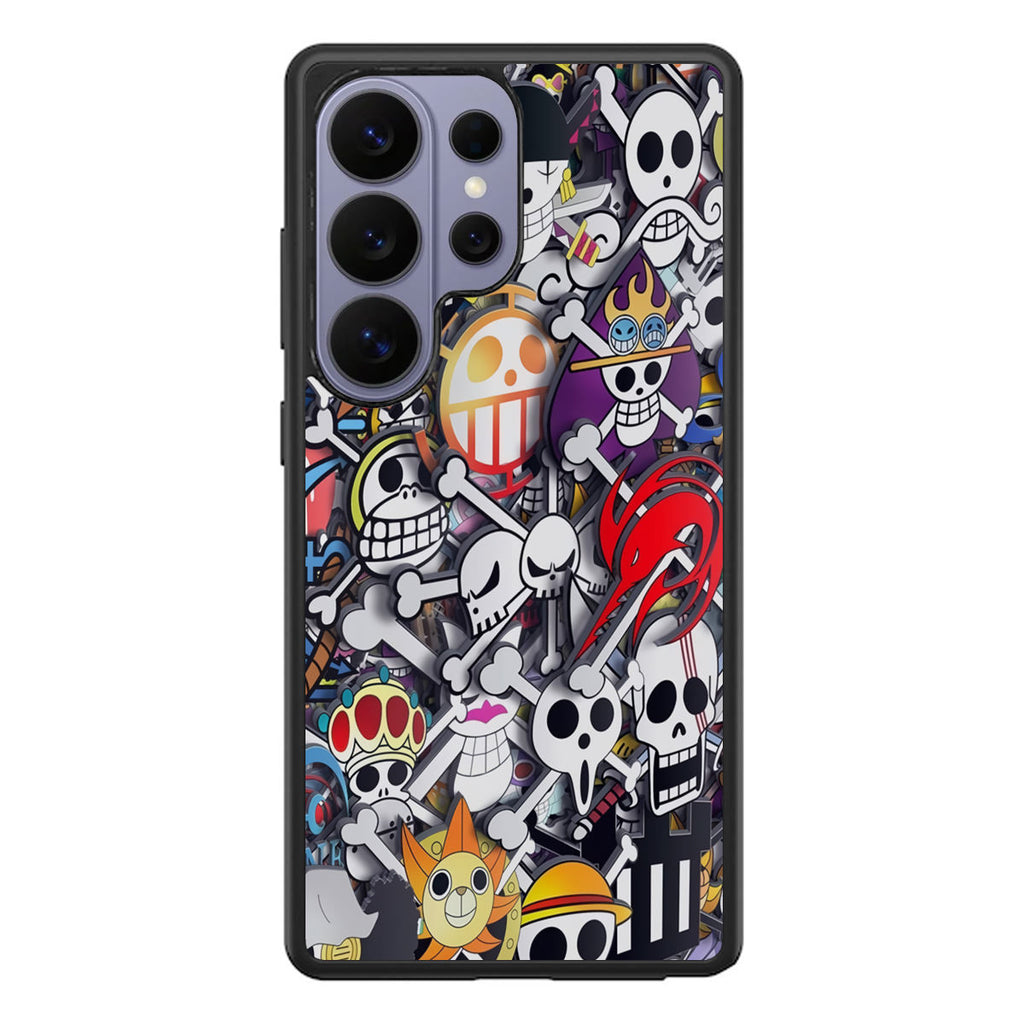 All Pirate Symbols One Piece Samsung Galaxy S26 Ultra Case