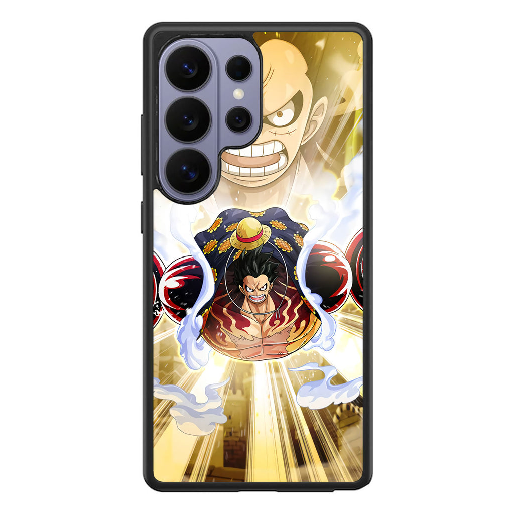 Luffy Flying Bounce Man Samsung Galaxy S26 Ultra Case