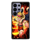 Luffy Red Hawk Punch Samsung Galaxy S26 Ultra Case