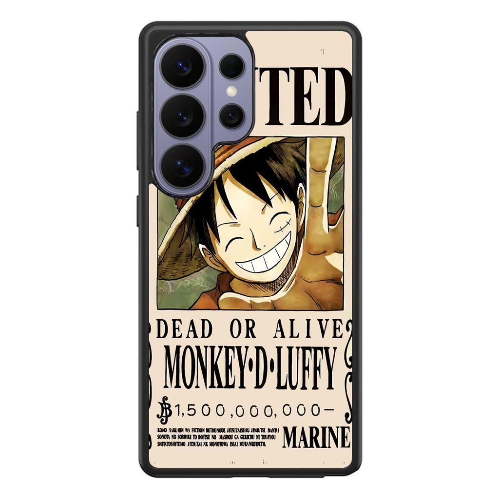 Monkey D Luffy Bounty Samsung Galaxy S26 Ultra Case