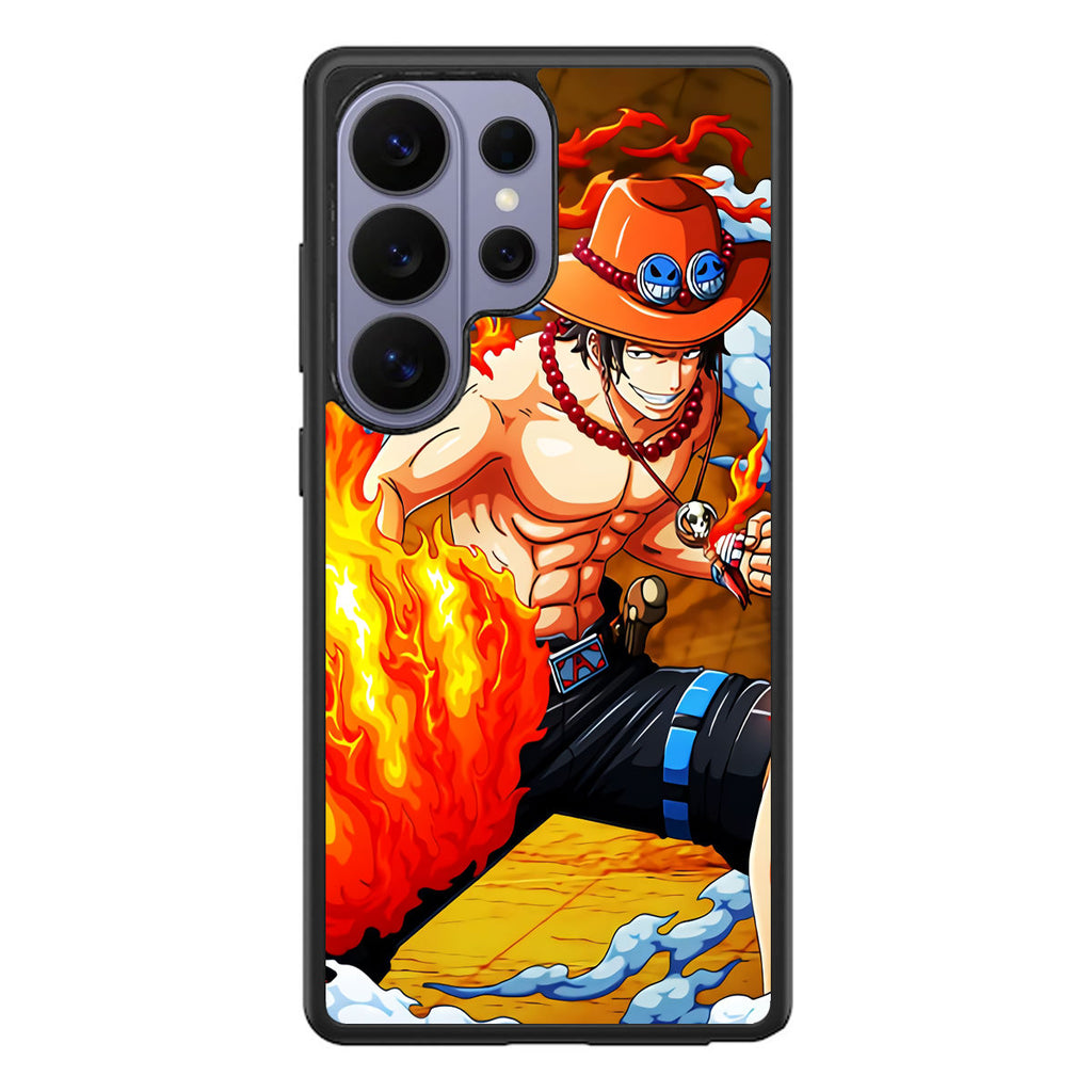 Portgas D Ace Hiken Samsung Galaxy S26 Ultra Case