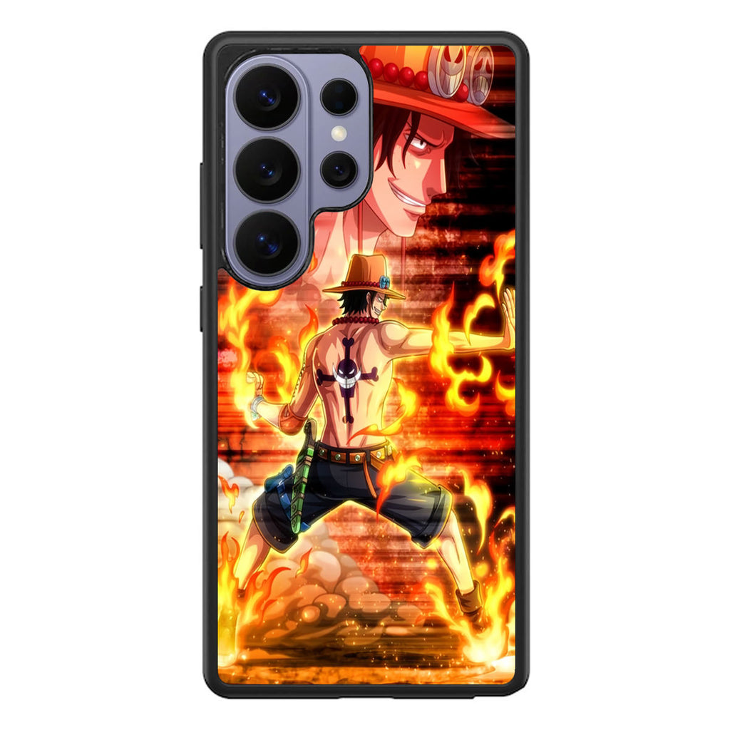 Portgas D Ace One Piece Samsung Galaxy S26 Ultra Case