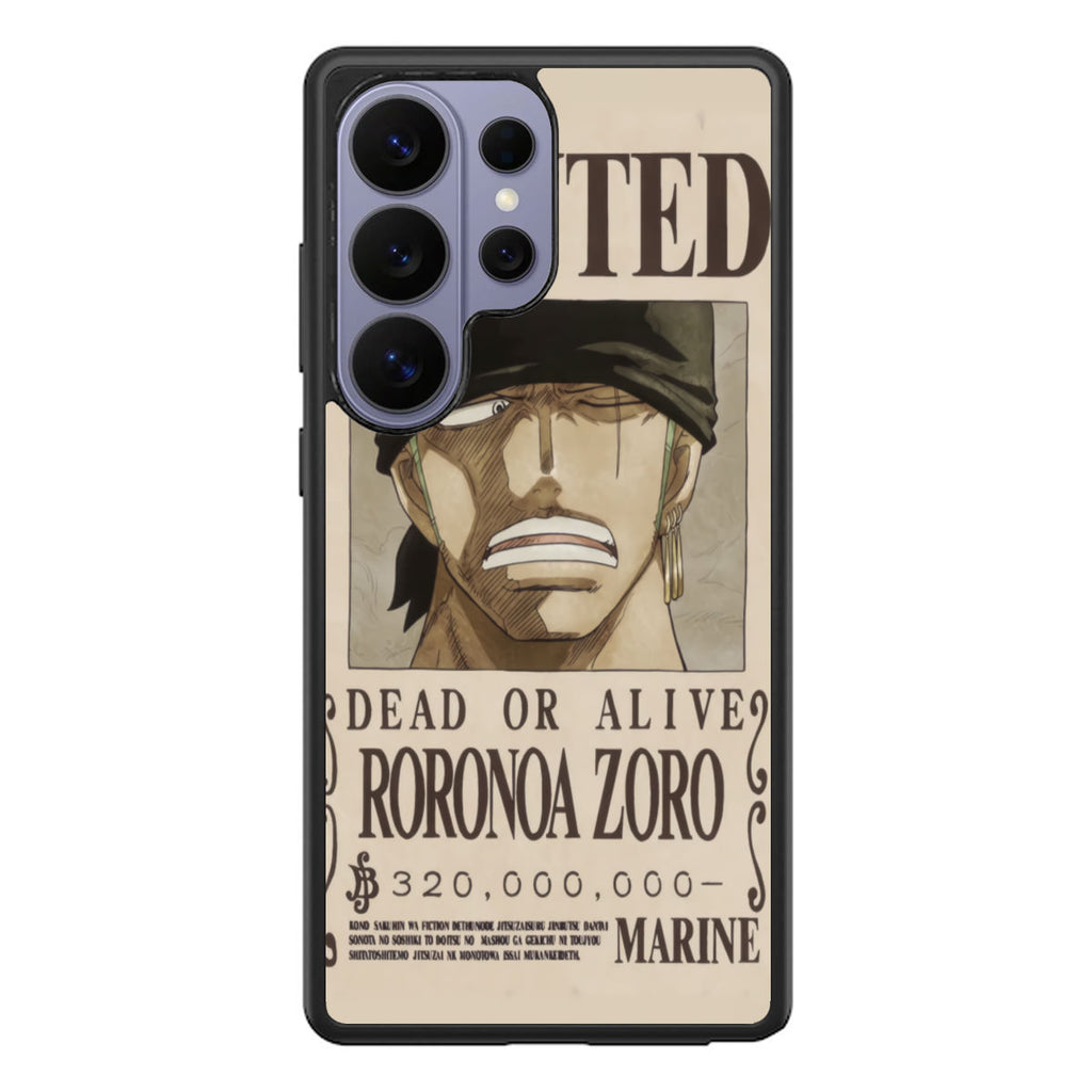 Roronoa Zoro Bounty Samsung Galaxy S26 Ultra Case