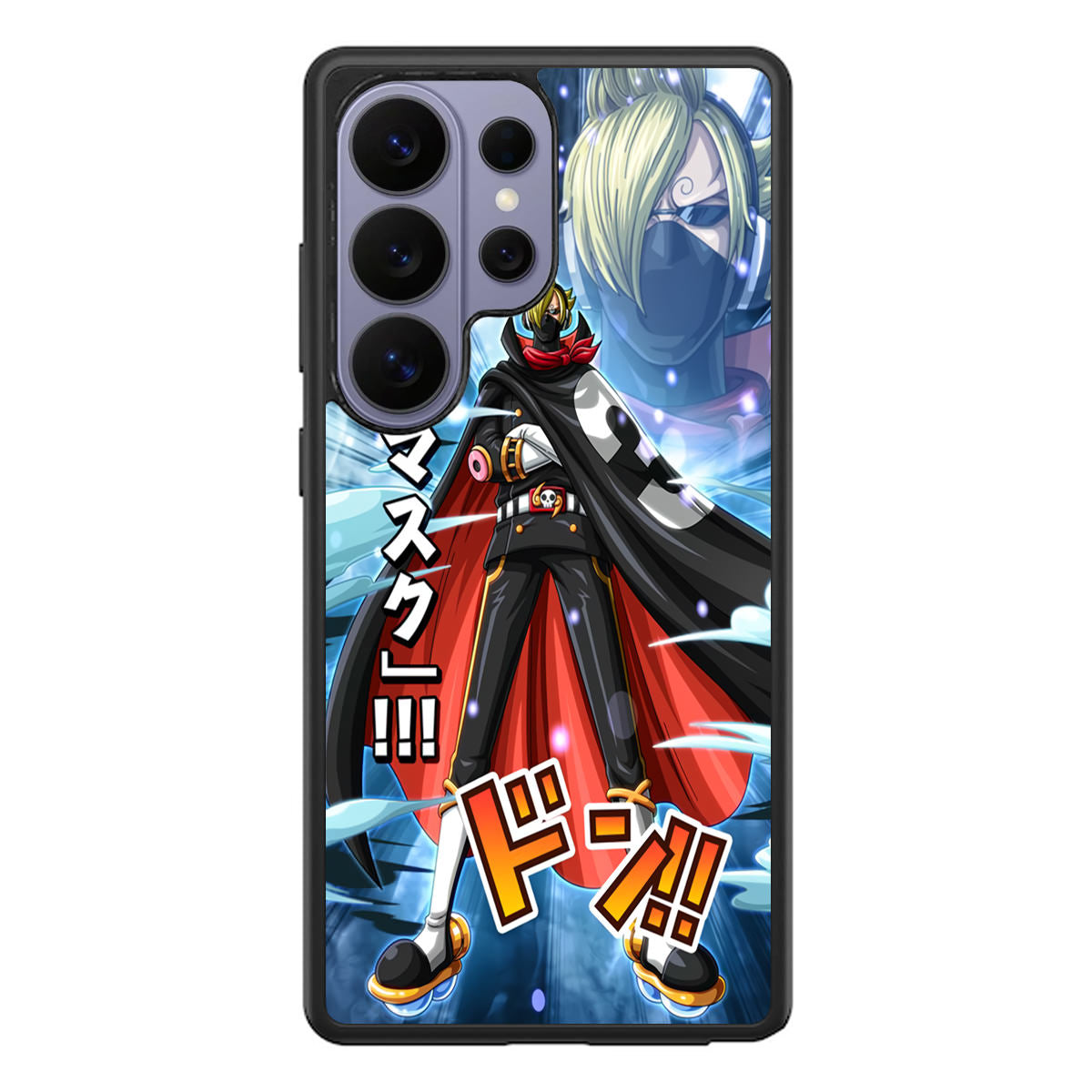 Stealth Black Sanji Samsung Galaxy S26 Ultra Case