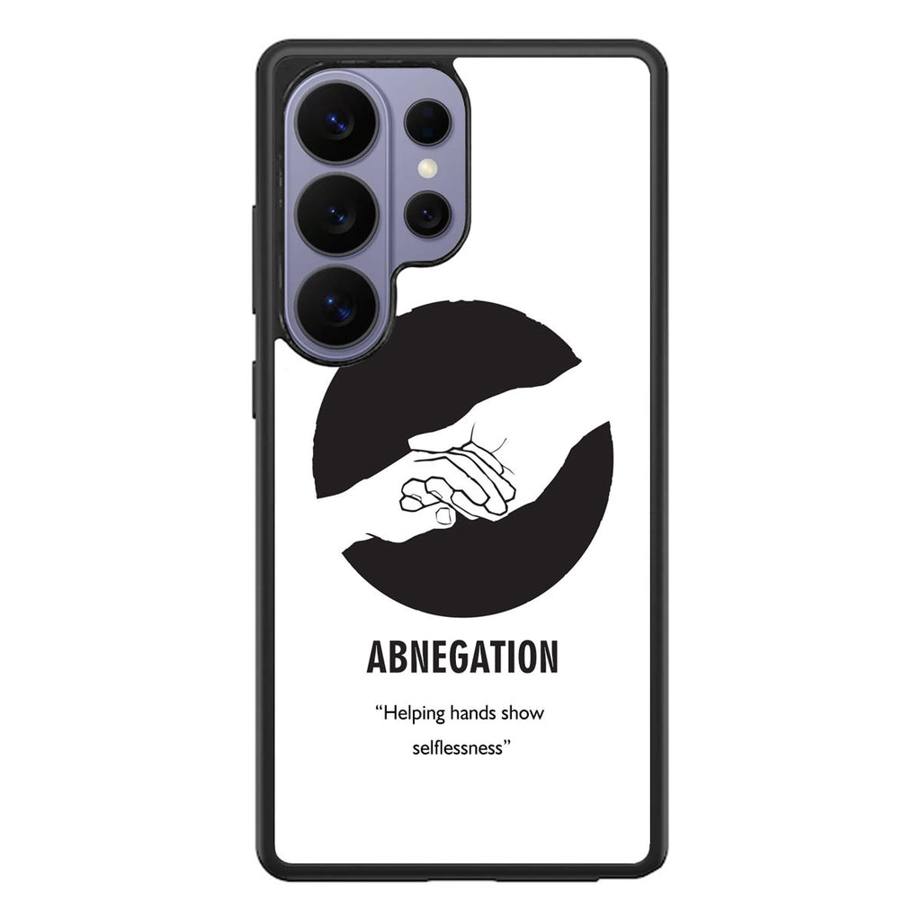 Abnegation Divergent Faction Samsung Galaxy S26 Ultra Case