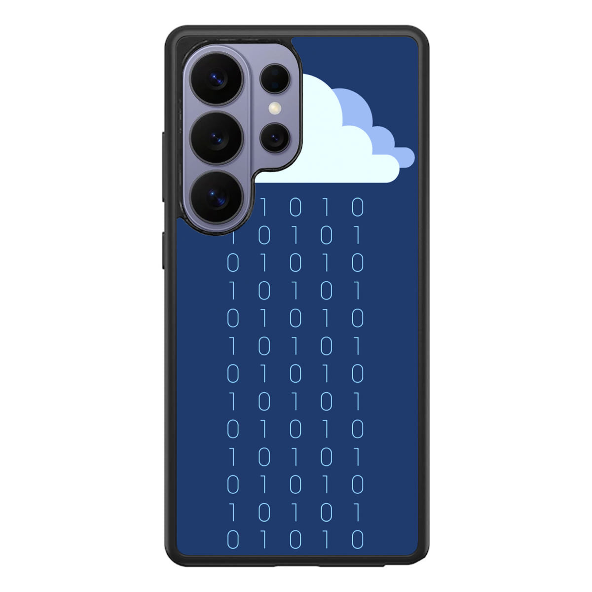 Abstract Binary Minimalist Samsung Galaxy S26 Ultra Case