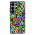 Abstract Colorful Doodle Art Samsung Galaxy S26 Ultra Case