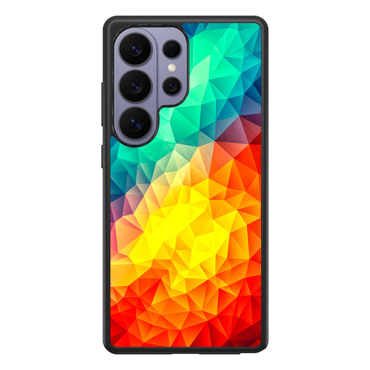 Abstract Multicolor Cubism Painting Samsung Galaxy S26 Ultra Case