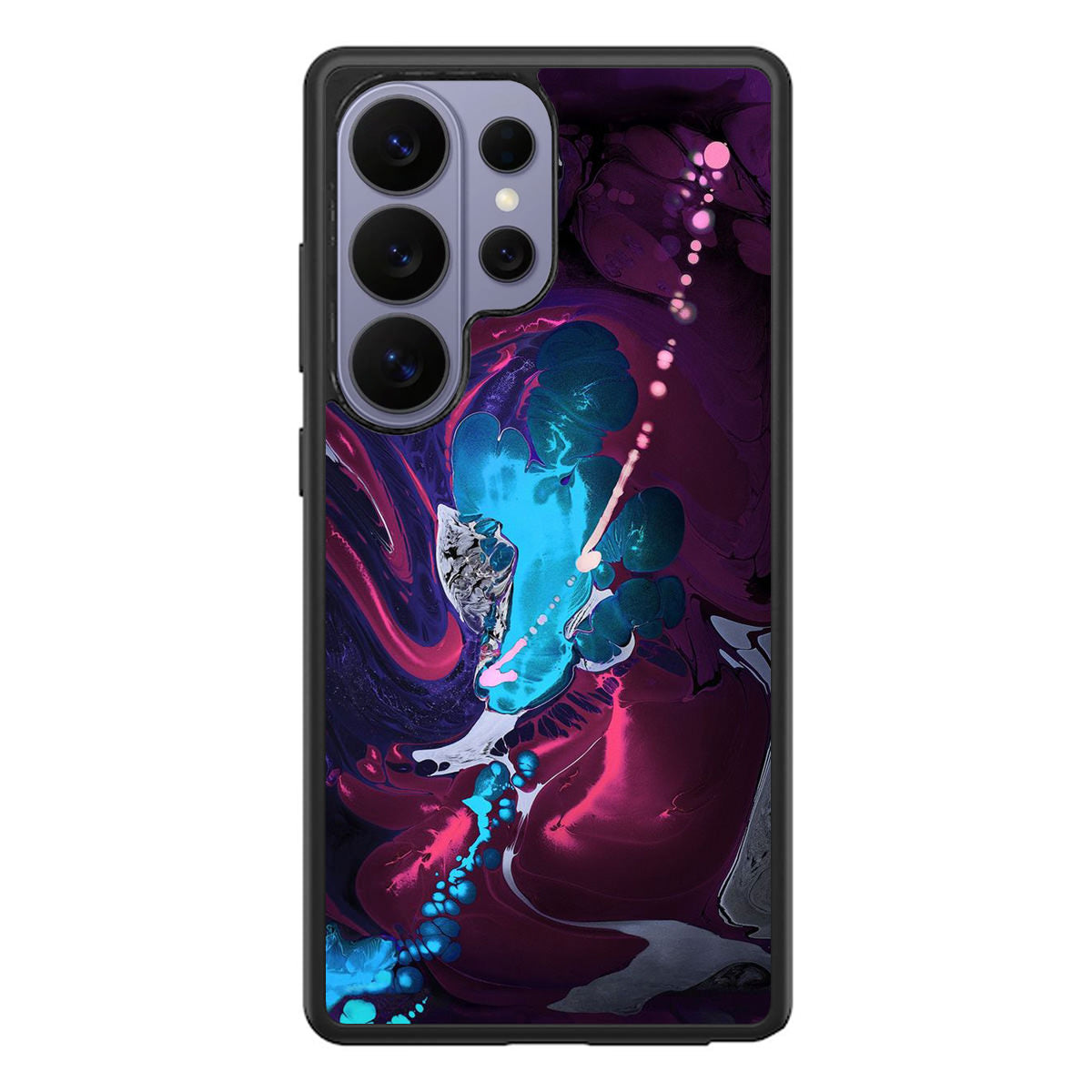 Abstract Purple Blue Art Samsung Galaxy S26 Ultra Case