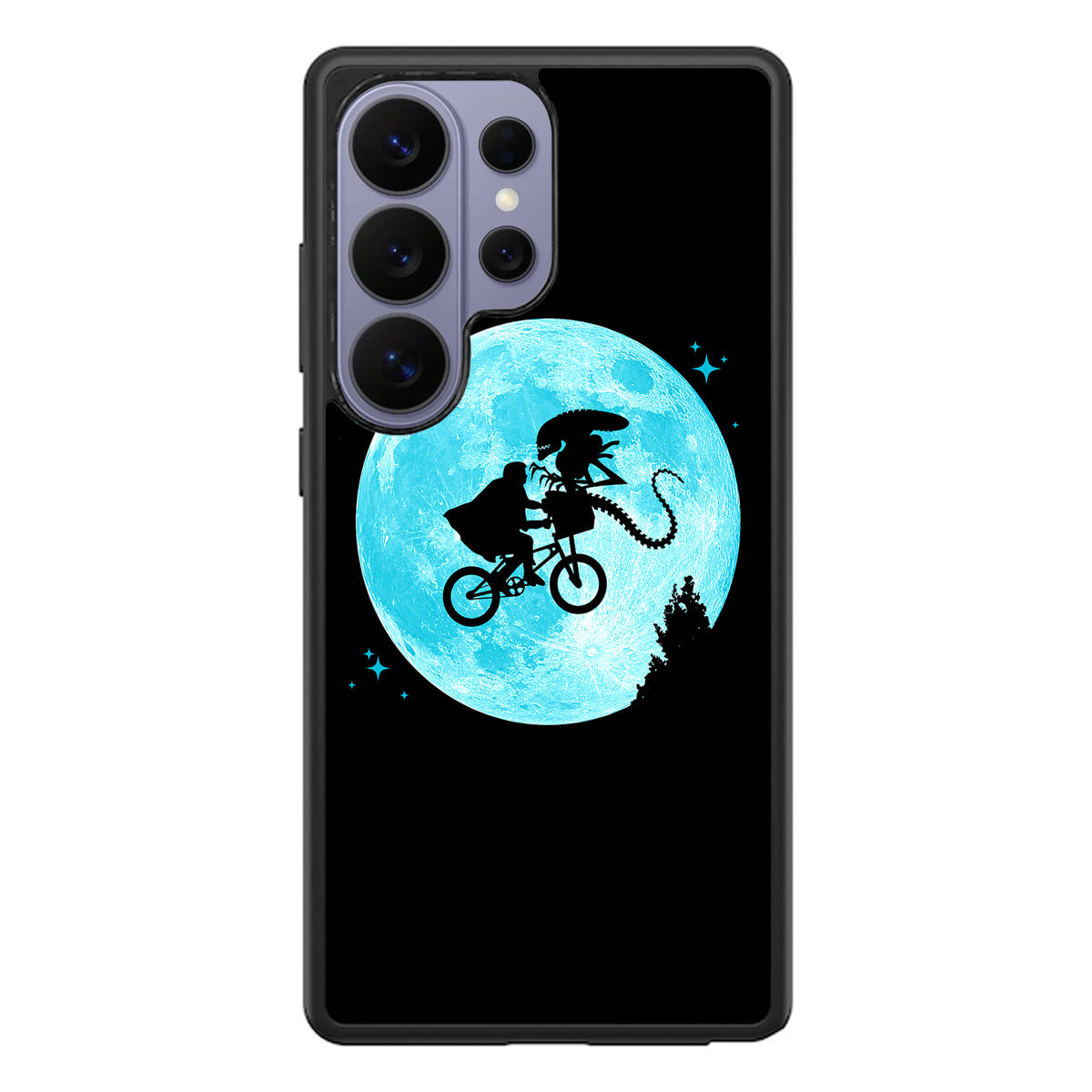 Alien Bike to the Moon Samsung Galaxy S26 Ultra Case