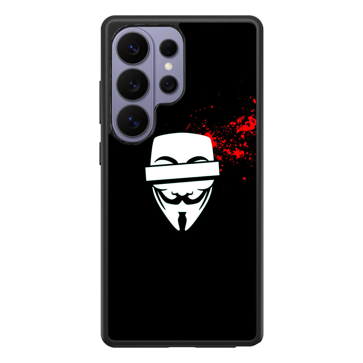 Anonymous Blood Splashes Samsung Galaxy S26 Ultra Case