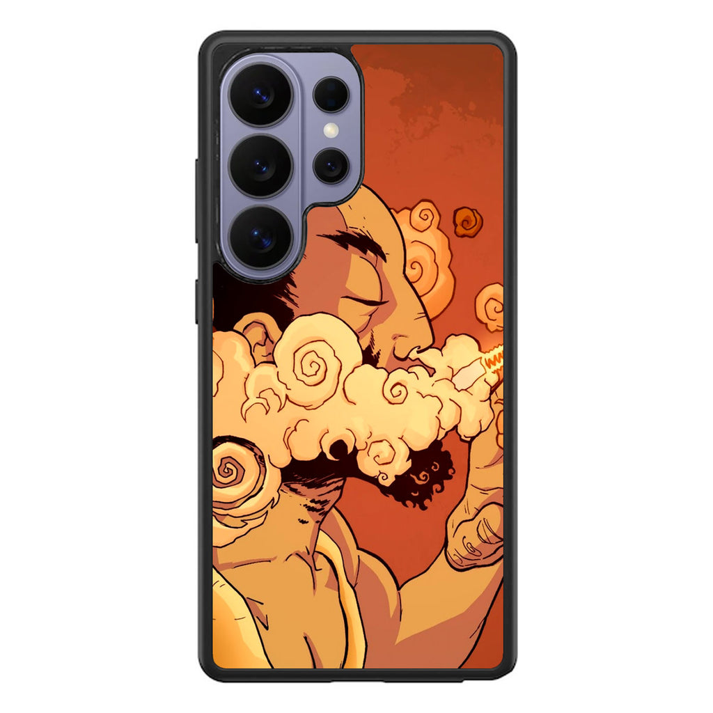 Artistic Psychedelic Smoke Samsung Galaxy S26 Ultra Case