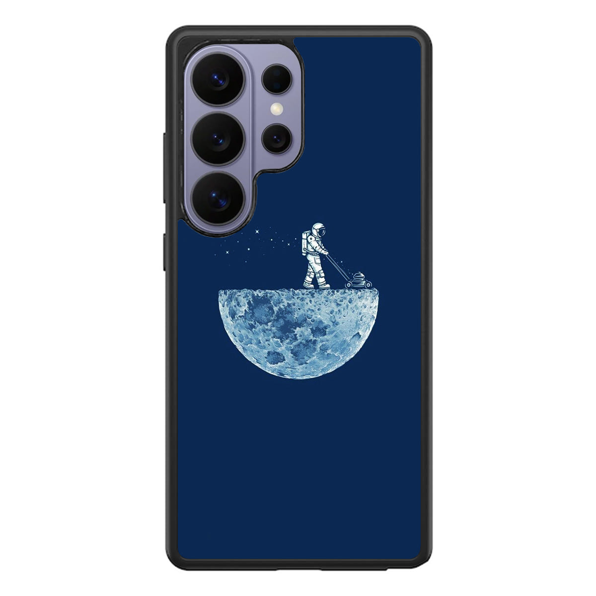 Astronaut Mowing The Moon Samsung Galaxy S26 Ultra Case