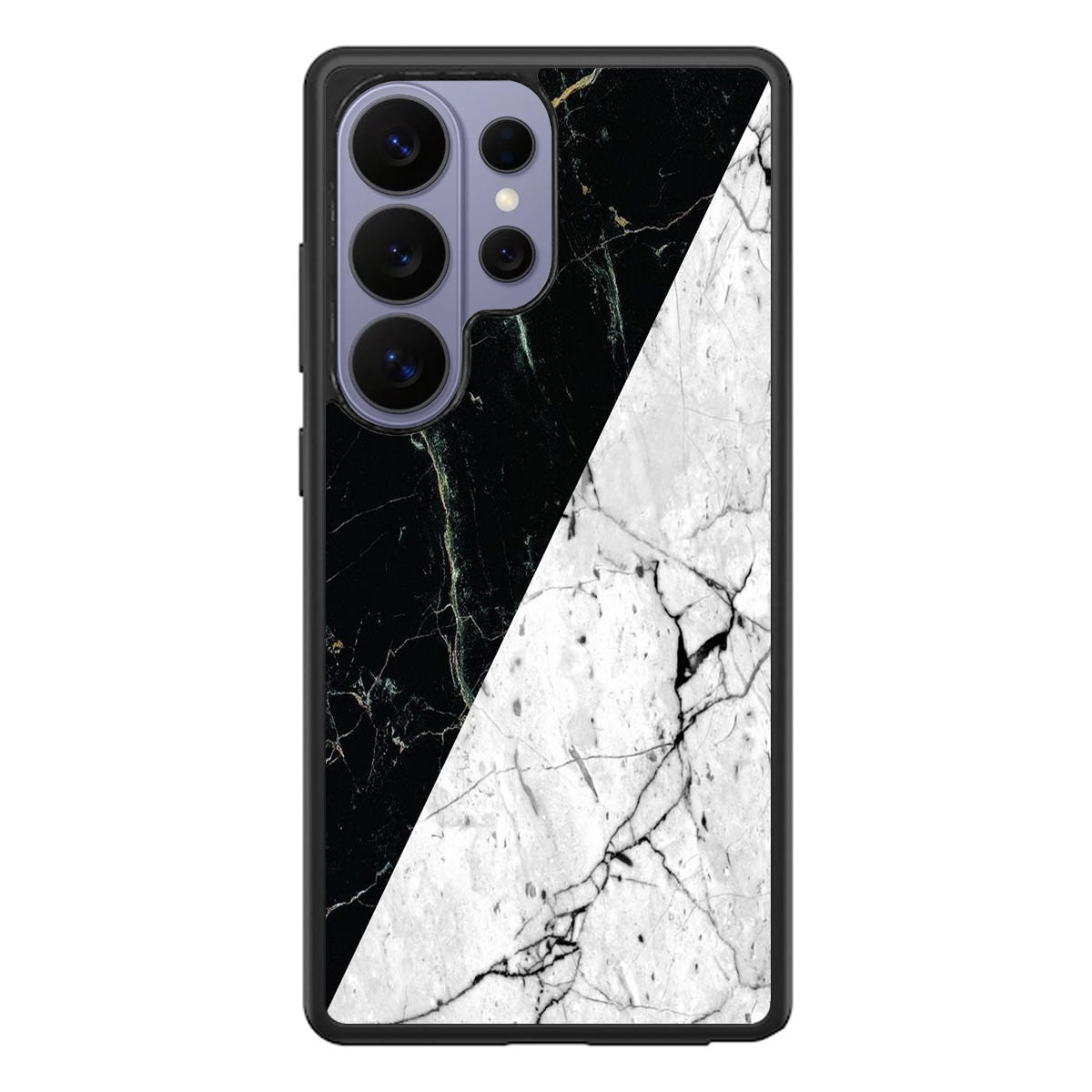 B&W Marble Samsung Galaxy S26 Ultra Case