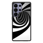 Black and White Twist Samsung Galaxy S26 Ultra Case