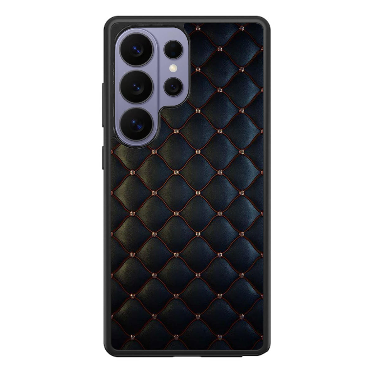 Black Royal Pattern Samsung Galaxy S26 Ultra Case
