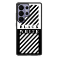 Black White Stripes Samsung Galaxy S26 Ultra Case