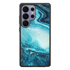 Blue Water Glitter Samsung Galaxy S26 Ultra Case