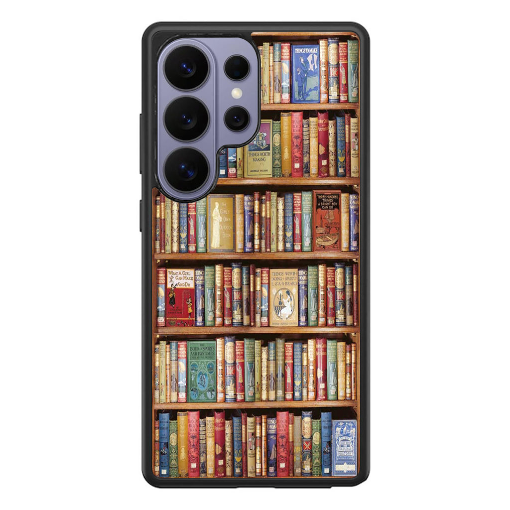 Bookshelf Library Samsung Galaxy S26 Ultra Case