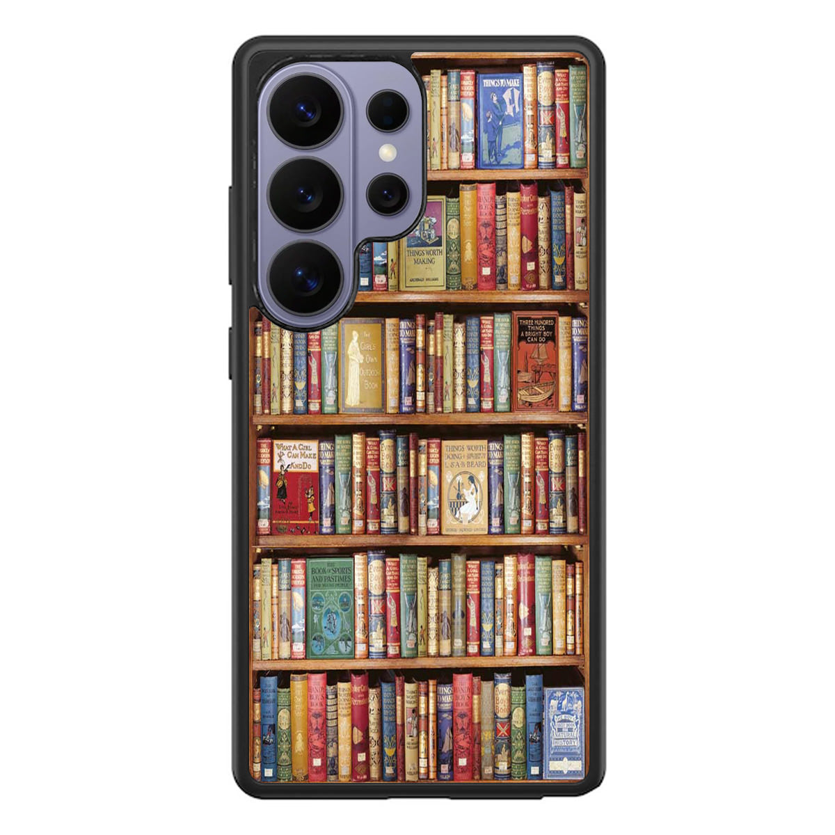 Bookshelf Library Samsung Galaxy S26 Ultra Case