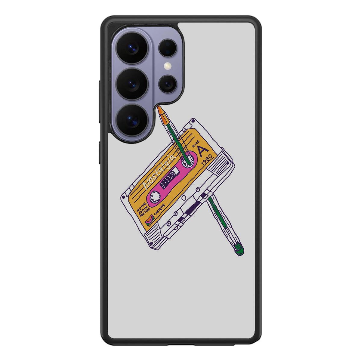 Cassete Tape Old Samsung Galaxy S26 Ultra Case
