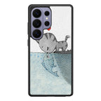 Cat Fish Kisses Samsung Galaxy S26 Ultra Case