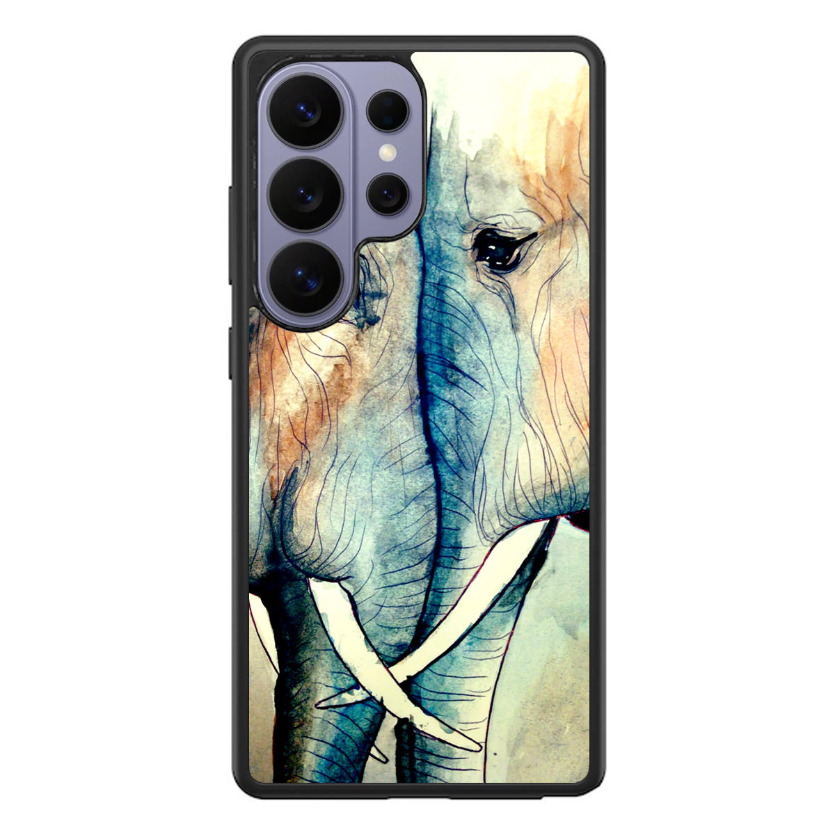 Elephants Sadness Samsung Galaxy S26 Ultra Case