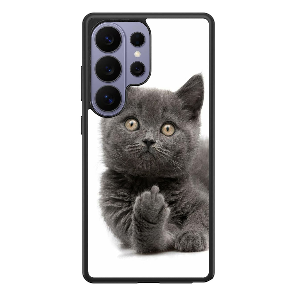 Finger British Shorthair Cat Samsung Galaxy S26 Ultra Case