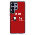 Funny Music Headphones Player Buds Samsung Galaxy S26 Ultra Case