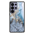 Golden Azure Marble Samsung Galaxy S26 Ultra Case