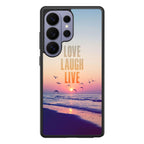Love Laugh Live Samsung Galaxy S26 Ultra Case