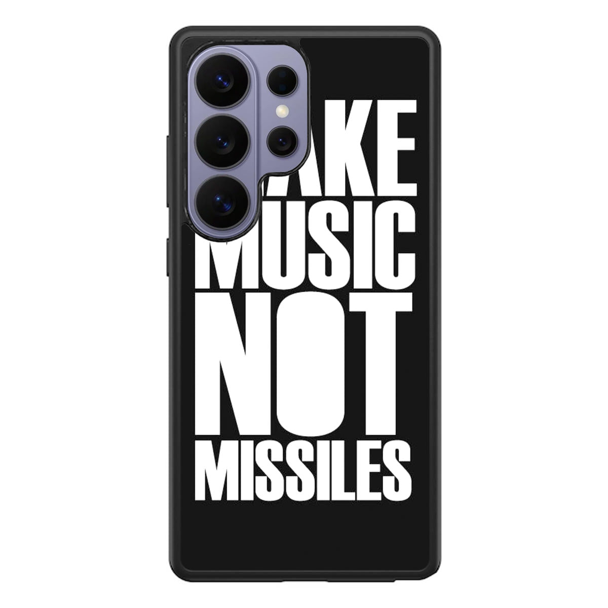Make Music Not Missiles Samsung Galaxy S26 Ultra Case