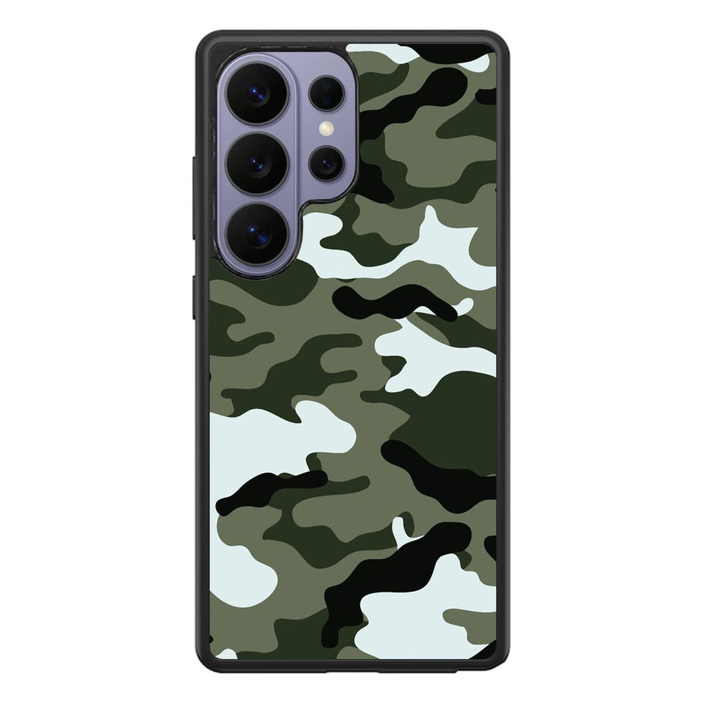 Military Green Camo Samsung Galaxy S26 Ultra Case
