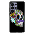 Mustache Sugar Skull Samsung Galaxy S26 Ultra Case