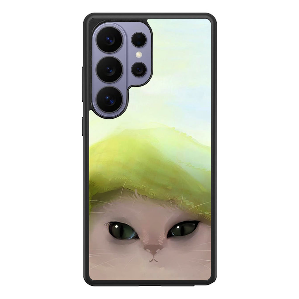 Noble Lazy Smart Kitten Samsung Galaxy S26 Ultra Case