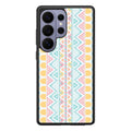 Peach Aztec Pattern Samsung Galaxy S26 Ultra Case