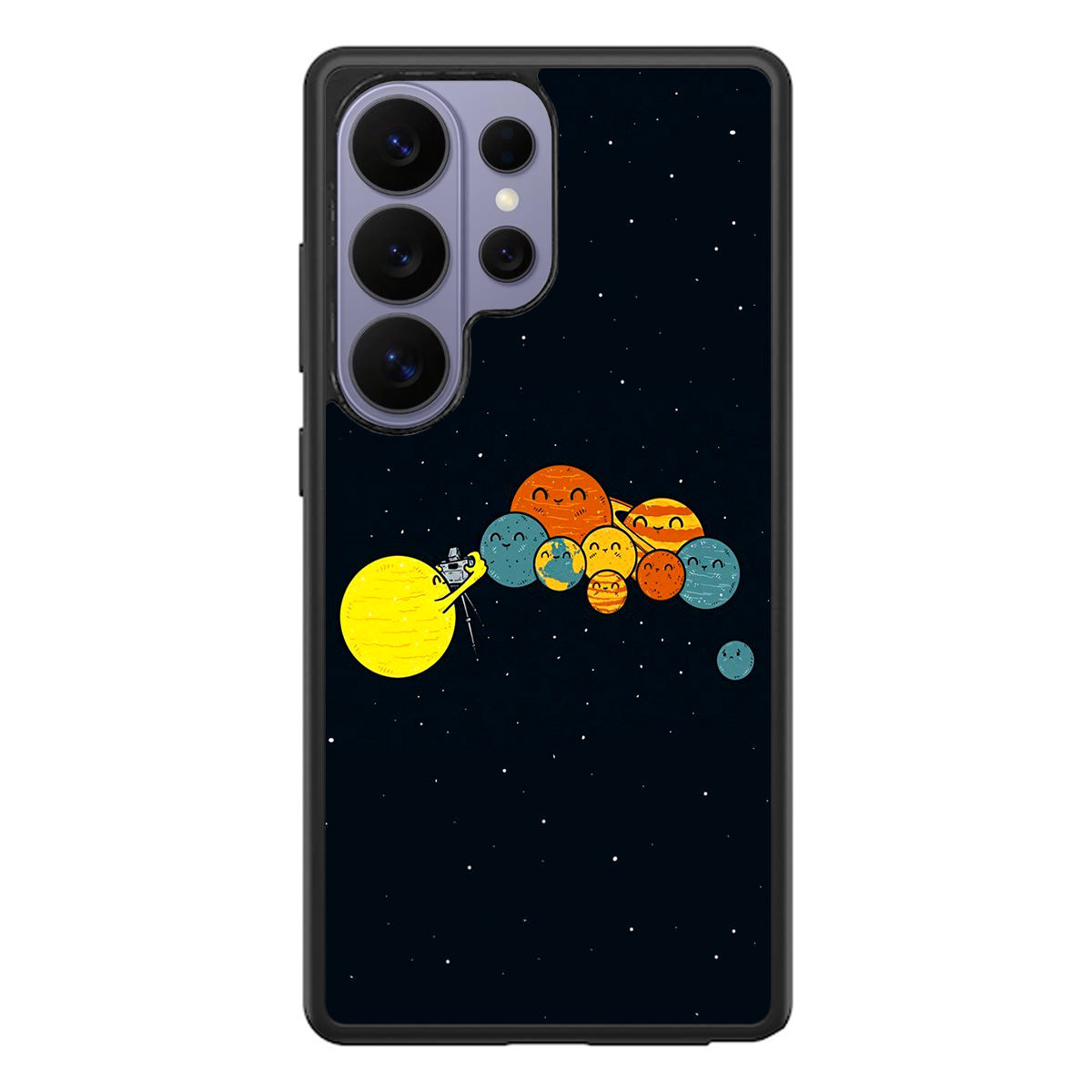 Planet Cute Illustration Samsung Galaxy S26 Ultra Case