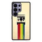 Polaroid Camera Colorful Rainbow Samsung Galaxy S26 Ultra Case