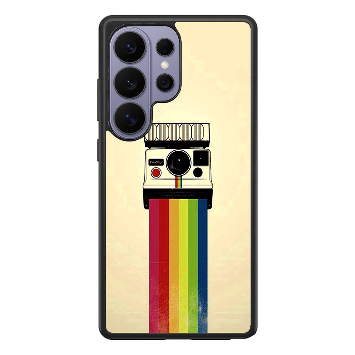 Polaroid Camera Colorful Rainbow Samsung Galaxy S26 Ultra Case