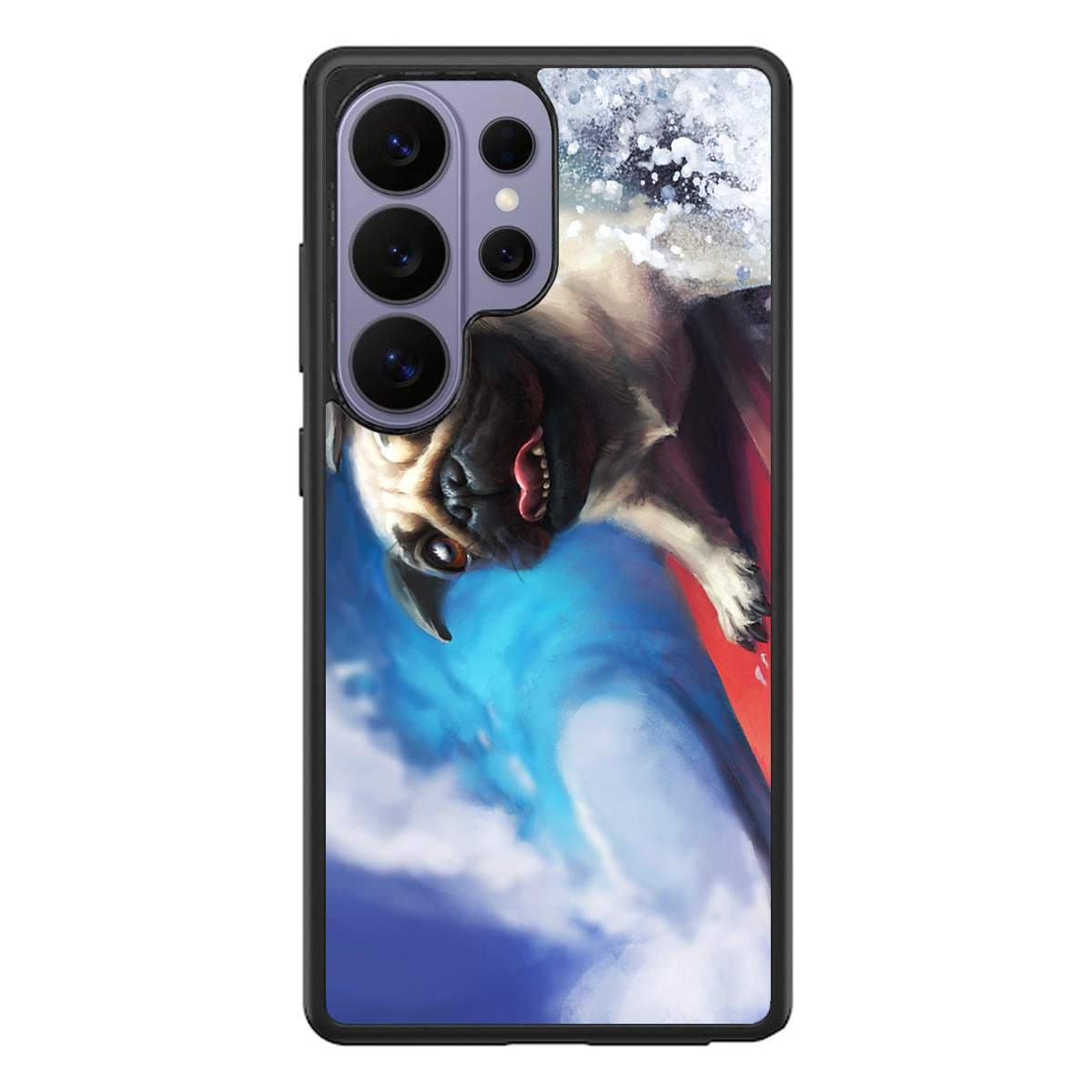 Pug Surfers Samsung Galaxy S26 Ultra Case