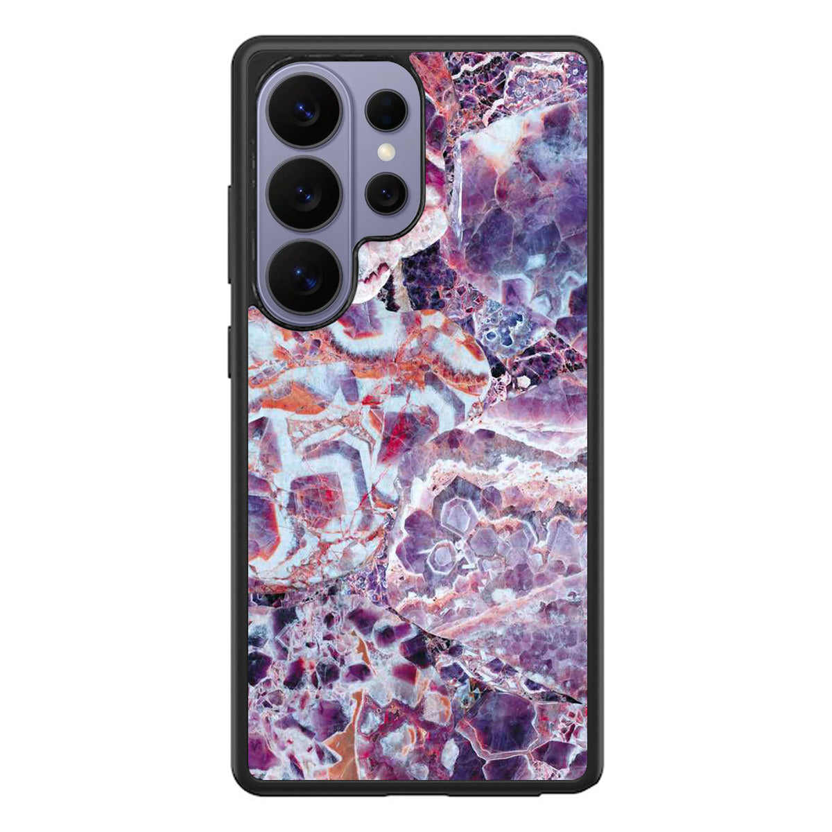 Purple Marble Samsung Galaxy S26 Ultra Case