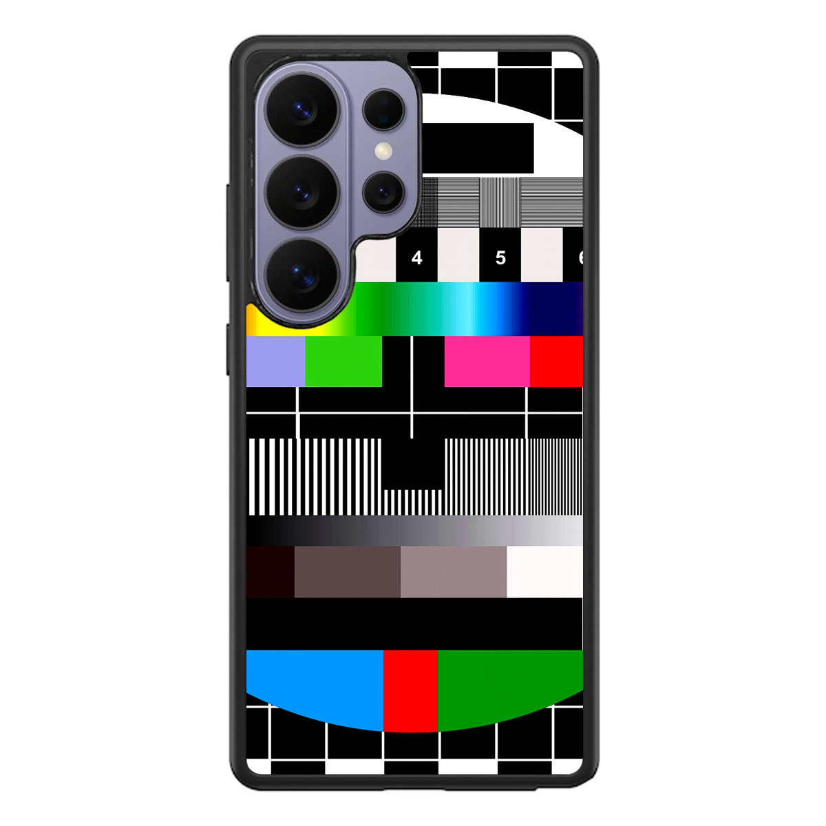 Scheme Pause TV Colorful Mesh Samsung Galaxy S26 Ultra Case