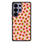 Strawberries Pattern Samsung Galaxy S26 Ultra Case